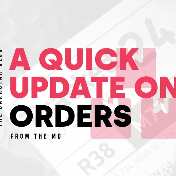 A Quick Update On Order Volumes (And 2 Products)