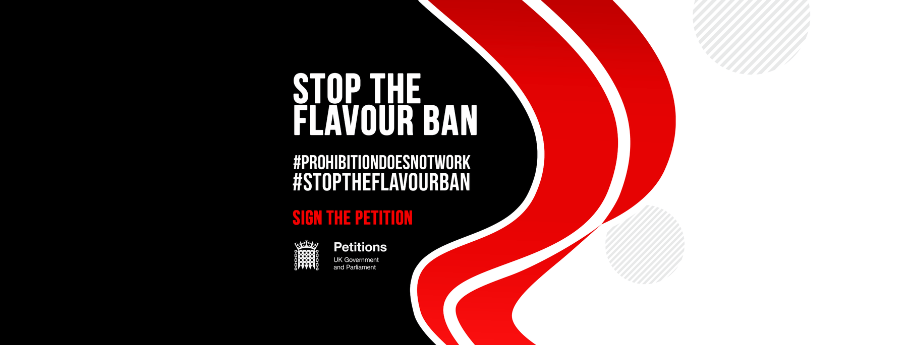 Stop The Flavour Ban - Sign The Petition Now