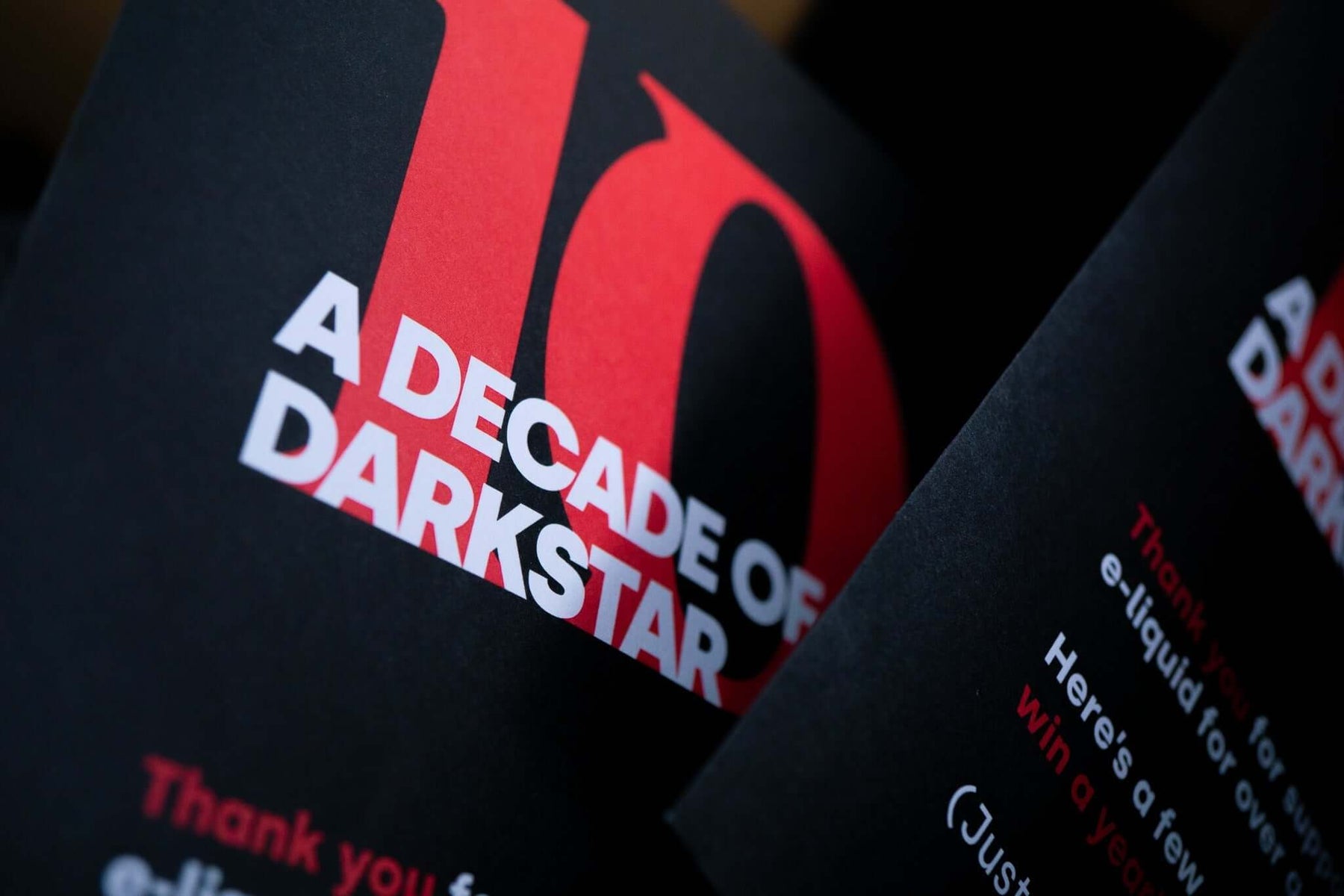 DarkStar 10 year envelope