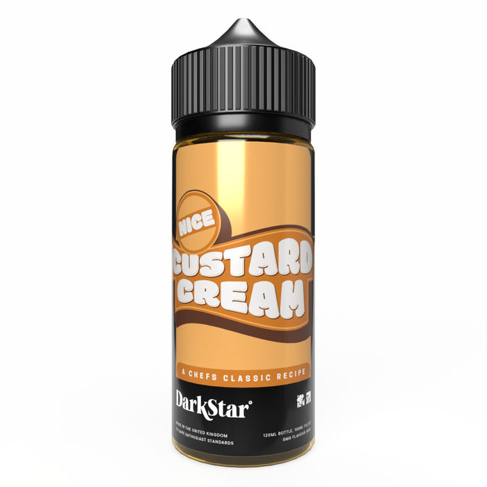 Nice Custard Cream Short Fill 100ml - Chefs Flavours