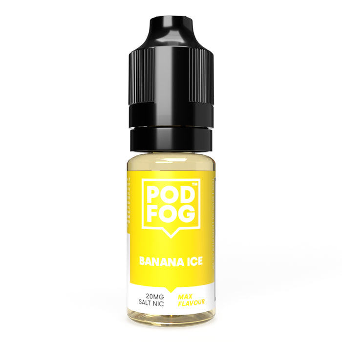 POD FOG Banana Ice - Nic Salt E Liquid