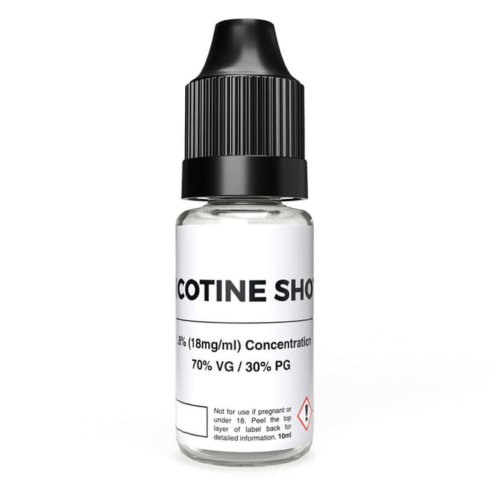 Wholesale Unbranded Nicotine Shot - 18mg/ml